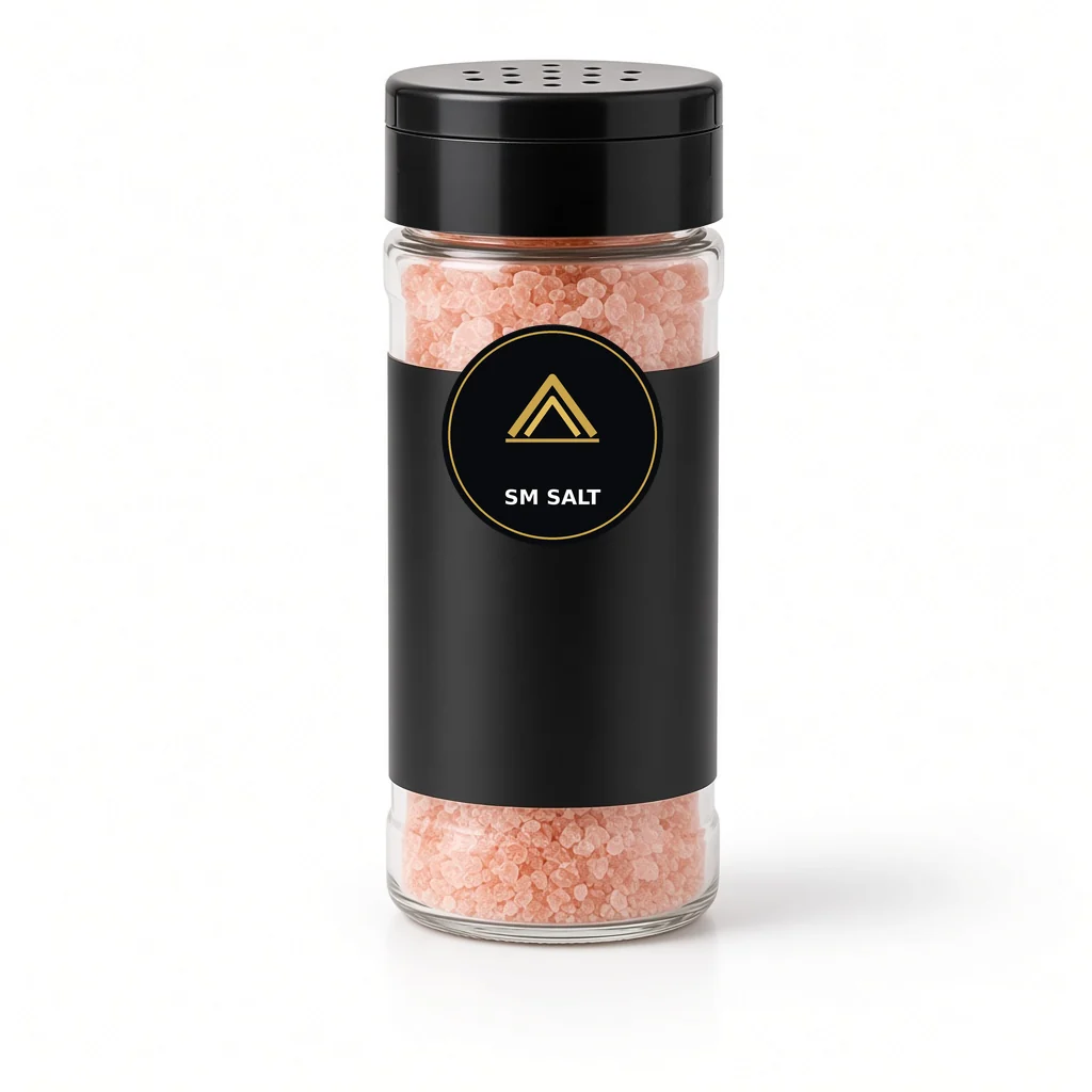 SM SALT Shaker packing for private-label inquiry