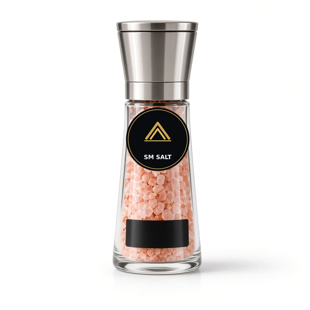 SM SALT Grinder packing for private-label inquiry