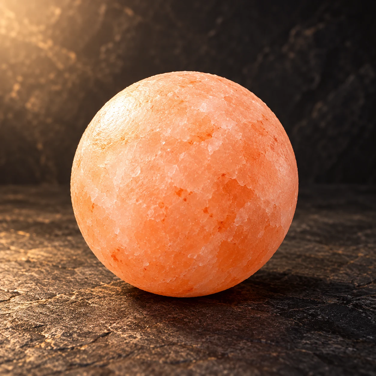 Massage Ball Salt — illustrative studio visualization based on the SM SALT product