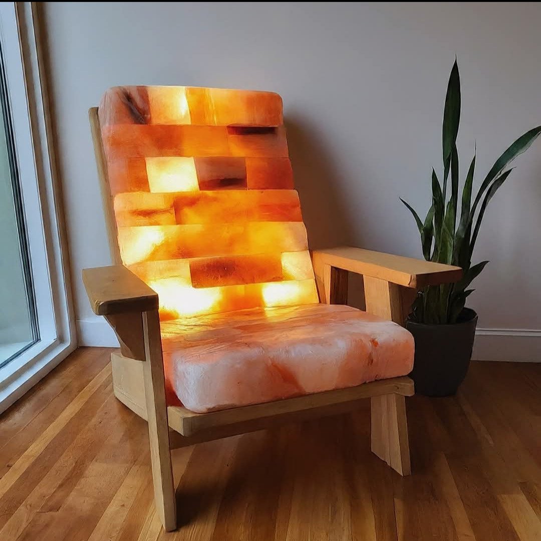 Illuminated armchair