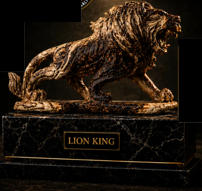 Coke Stone Lion King