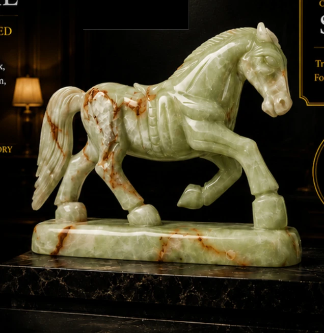 Green Onyx Horse