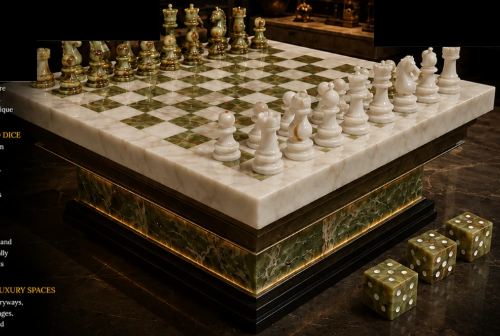 Mineral Chess Set