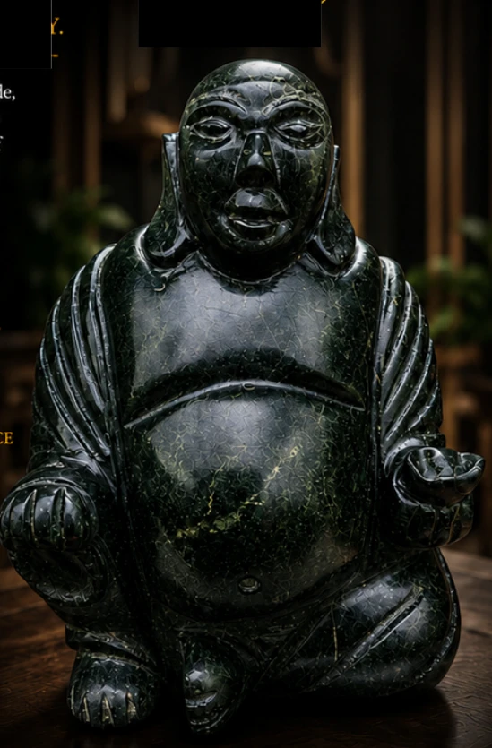 Nupherite Jade Buddha