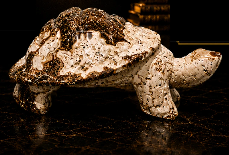 Travertine Turtle