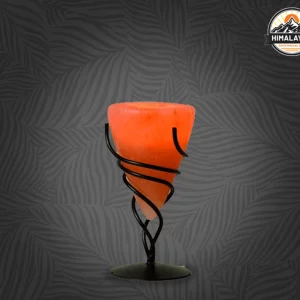 Cone Candle Holder With Iron Stand