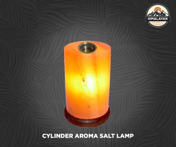 Cylinder Aroma Salt Lamp