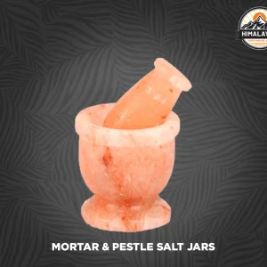 Mortar & Pestle Salt Jars