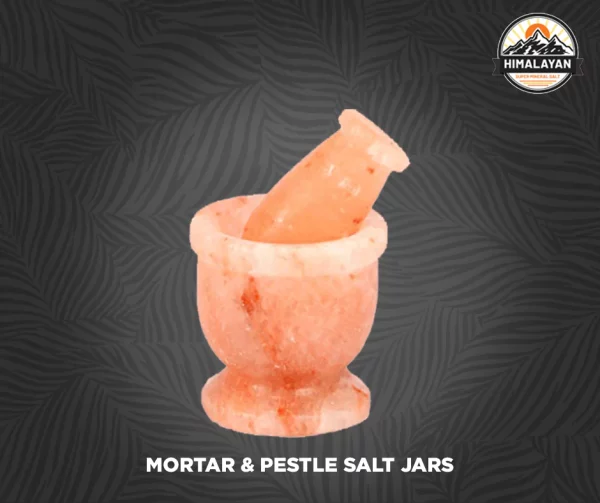 Mortar & Pestle Salt Jars
