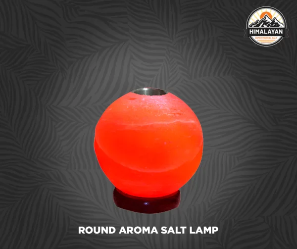 Round Aroma Salt Lamp