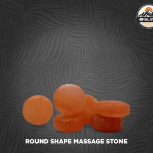 Round Massage Stone Salt