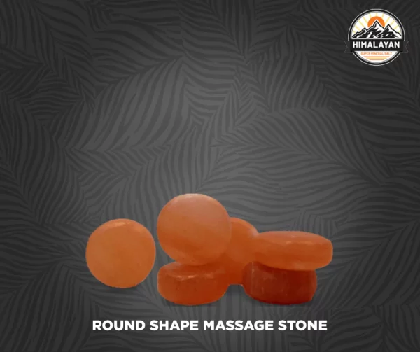 Round Massage Stone Salt