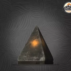 Triangle Grey Salt Lamp