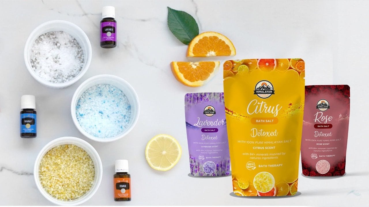 organic bath salts