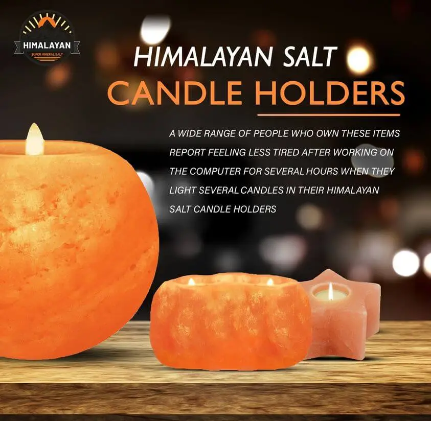 Himalayan Salt Candle Holders