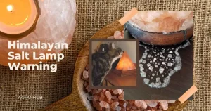 Himalayan salt lamp warning