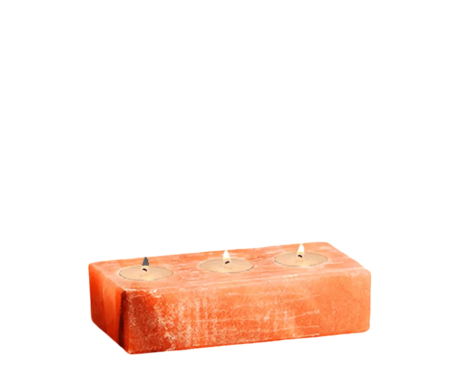 3 Hole Cube Candle Holder