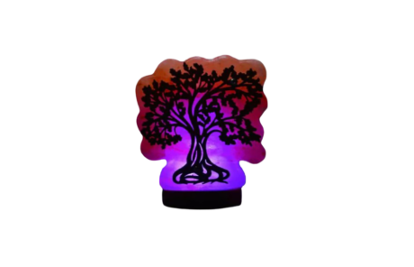 3D tree woden Usb Salt Lamp d2