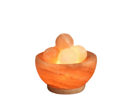 Ball Fire Bowl Salt Lamp