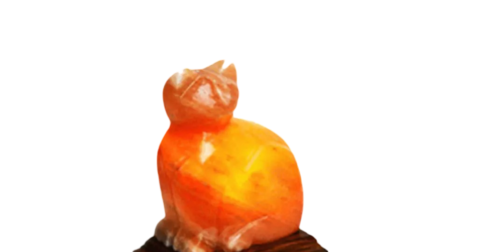 Cat Salt Lamp