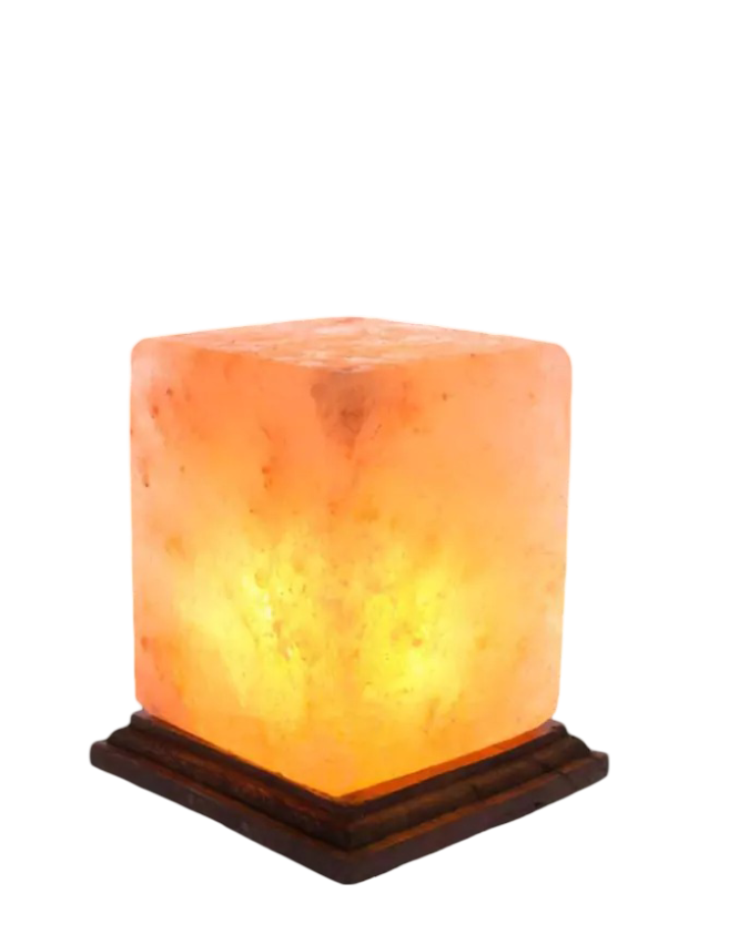 Cube Salt Lamp