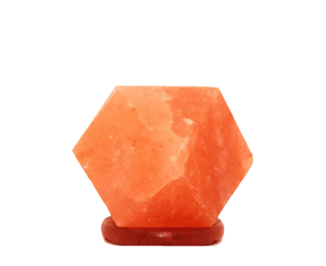 Diamond Salt Lamp