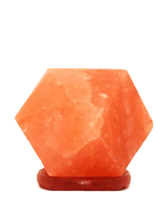 Diamond Salt Lamp