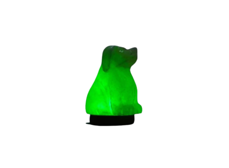 Dog Usb Salt Lamp