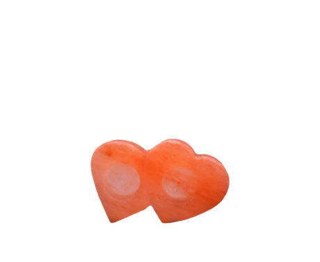 Double Heart Candle Holder