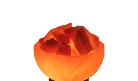Fire Bowl Chunks Salt Lamp
