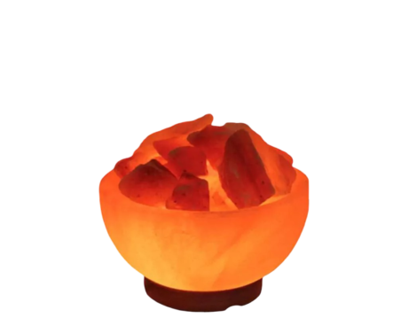 Fire Bowl Chunks Salt Lamp