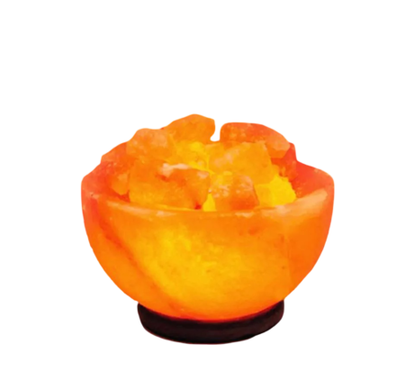 Fire Bowl Salt Lamp