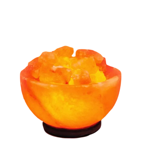Fire Bowl Salt Lamp