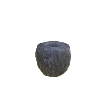 Grey Natural Candle Holder