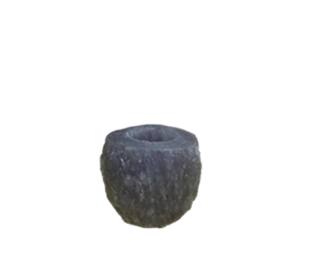 Grey Natural Candle Holder