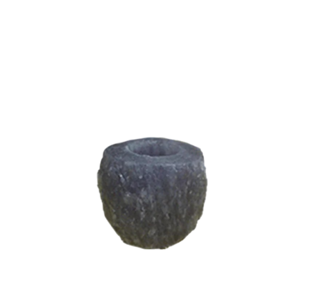 Grey Natural Candle Holder