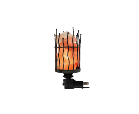 Iron Basket Chunks Night Lamp
