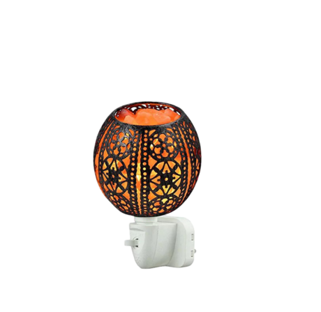 Iron Basket Night Lamp