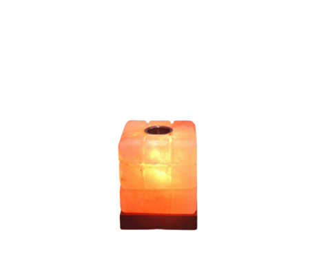 Line Cube Aroma Salt Lamp