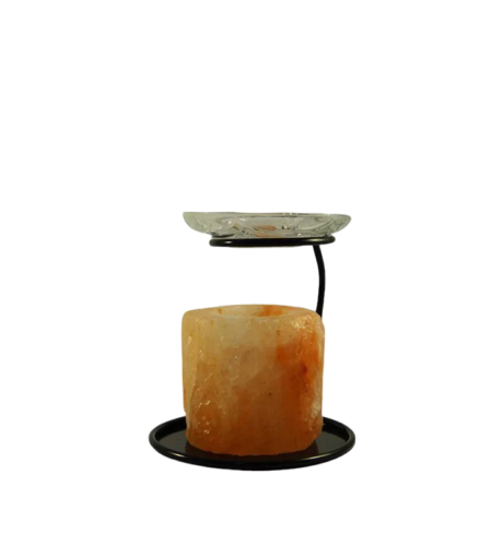 Natural Aroma With Iron Holder Glass