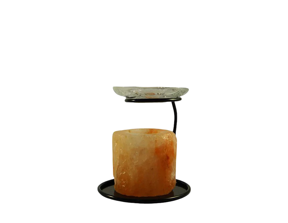 Natural Aroma With Iron Holder Glass