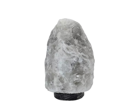 Natural Grey Salt Lamp