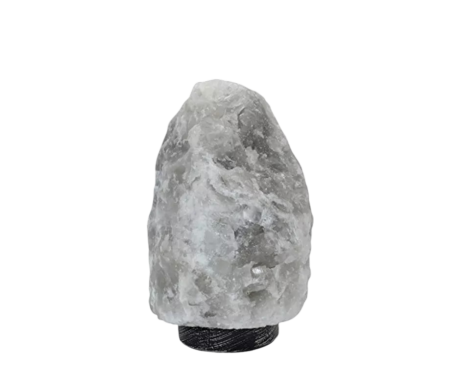 Natural Grey Salt Lamp