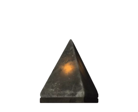 Triangle Grey Salt Lamp