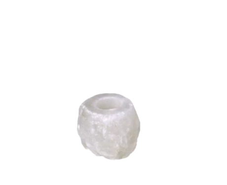 White Natural Candle Holder