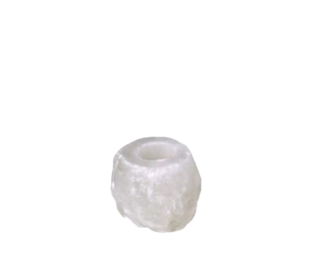 White Natural Candle Holder