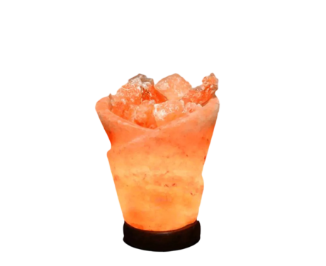 X Fire Bowl Salt Lamp