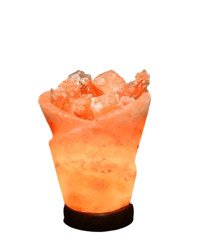 X Fire Bowl Salt Lamp