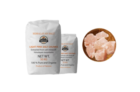 Small Pet Light Pink Chunks Salt