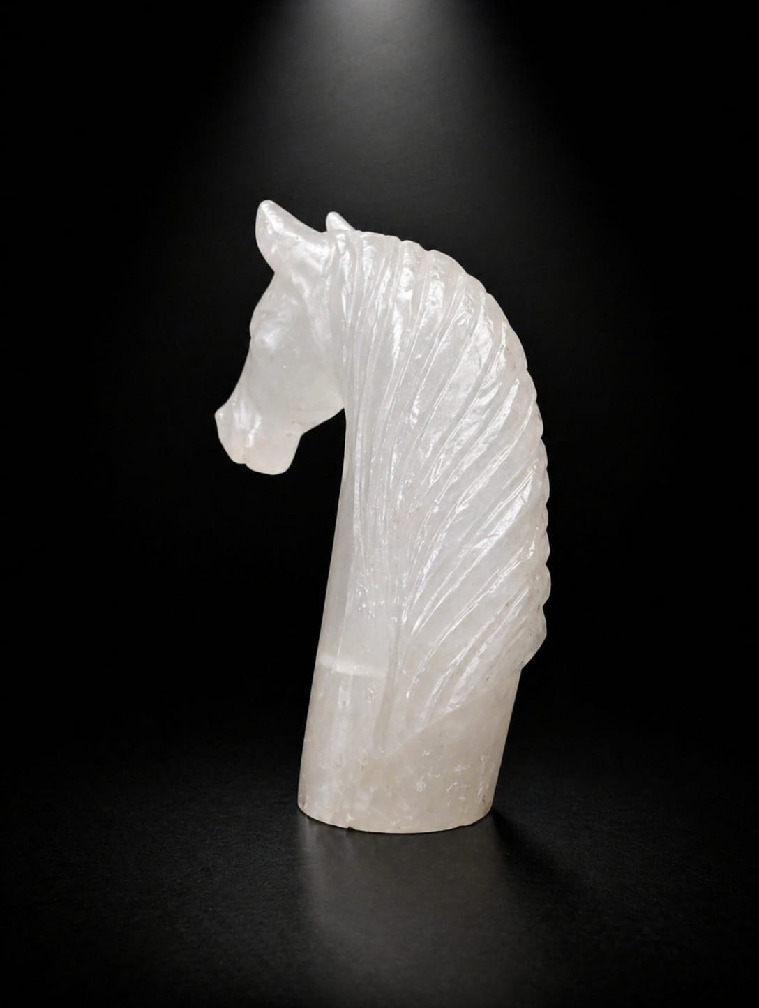 Himalayan White Salt Horse Head - Image 2